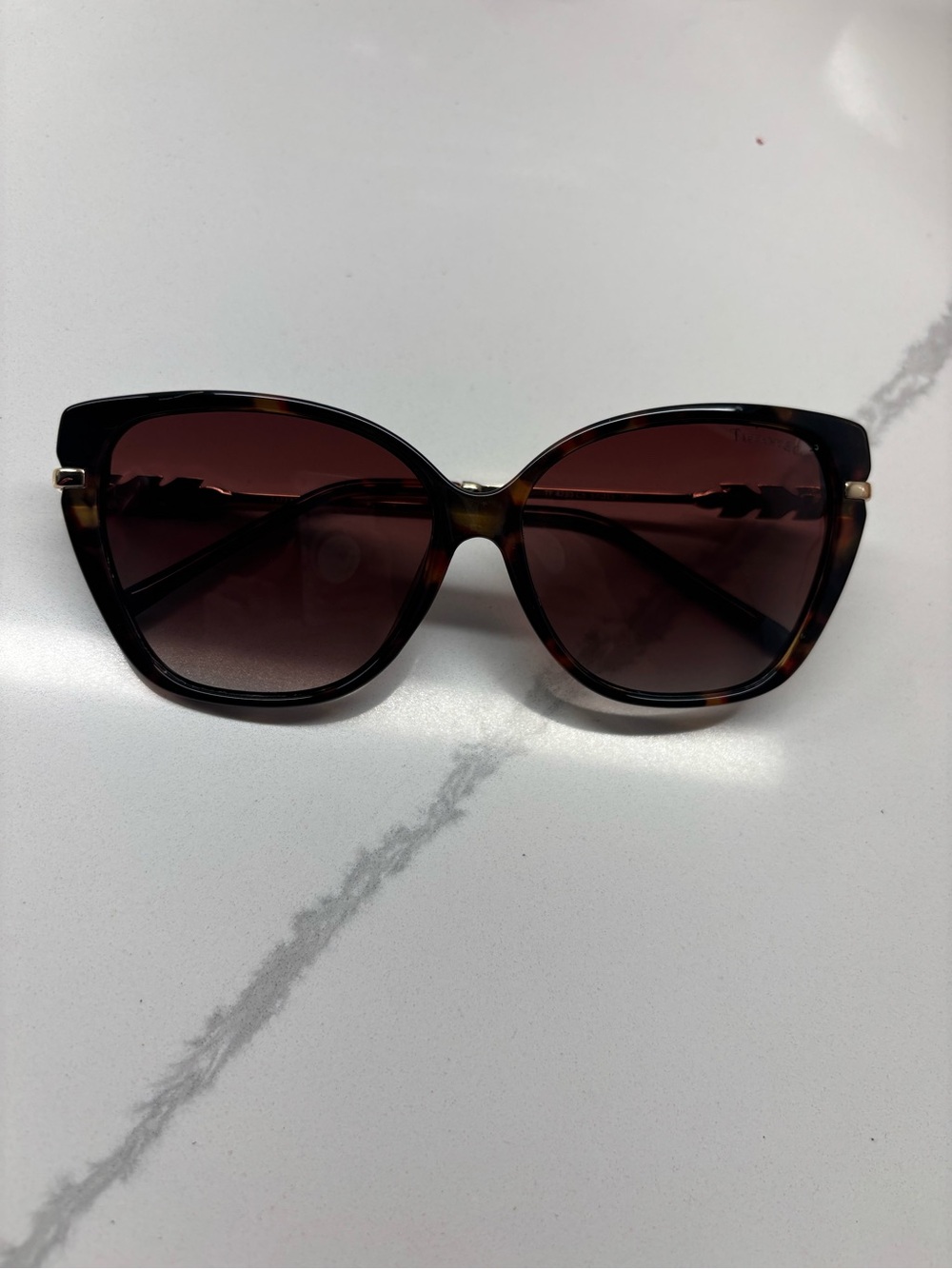 Women’s Tortoiseshell Cat-Eye Sunglasses - Brown Lenses
